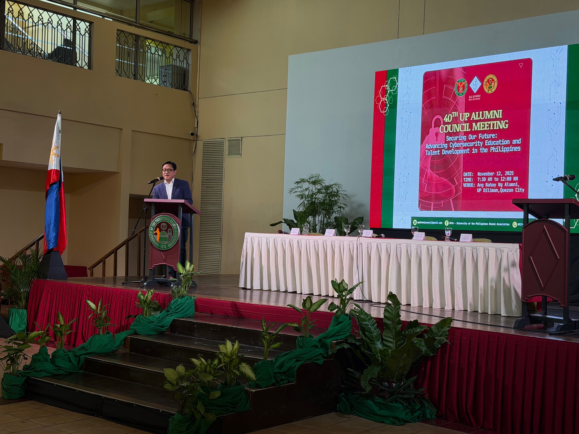 Advancing Cybersecurity Education in the Philippines: Key Insights from the 40th UP Alumni Council Meeting